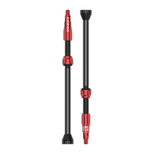 Lezyne LEZYNE CNC Tubeless Valve Kit 80 mm Rood