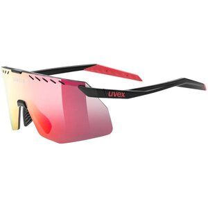 Uvex UVEX Pace Stage S Sport Zonnebril Mat Zwart met Mirror Red Lens