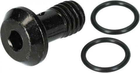 Shimano SHIMANO Bremsleitungsschraube BR-M8100 inkl. Dichtring - 5 g, Radsport-Ersatzteil