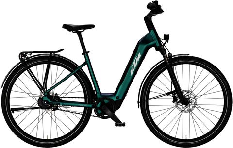 Ktm KTM Macina Superbelt SX 10 Di2 - 400 Wh - 28 Zoll - Tiefeinsteiger - 2027 - Green Purple Flip Matt - Größe 46 CM