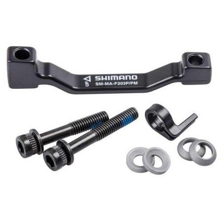 Shimano Shimano Fren Kaliper Adaptörü SM-MA-F203P 203 mm Ön - Siyah