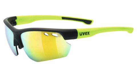 Uvex Uvex sportstyle 115 Fahrradbrille BLACK MAT YELLOW / ONE SIZE