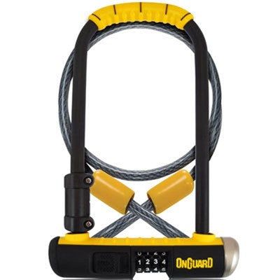 Onguard Onguard Şifreli U-Kilit 8012C Bulldog Combo Dt Kablolu