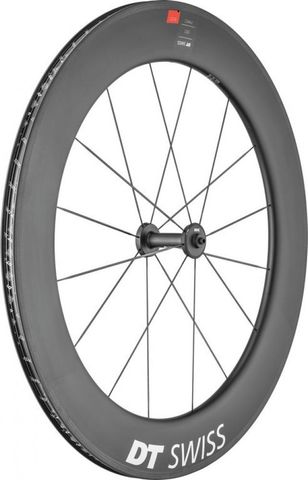 DT Swiss DTSwiss DT Swiss Laufrad ARC 1100 Dicut 80 622 x 17 mm schwarz - aero-optimiertes Zeitfahr-Hinterrad