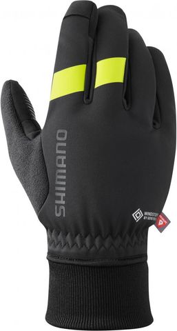 Shimano SHIMANO Windstopper Primaloft Gloves Handschuhe Black S