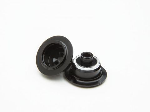 Race Face Race Face Trace End Cap Endkappen Kit, VR 9x100 QR, schwarz - präzises Naben-Upgrade