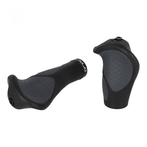 XLC XLC Griffe Ergonomic GR-S22 135/92mm, schwarz/grau