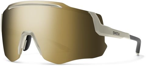 Smith Smith Momentum Matte Bone - ChromaPop Black Gold Mirror - Matte Bone