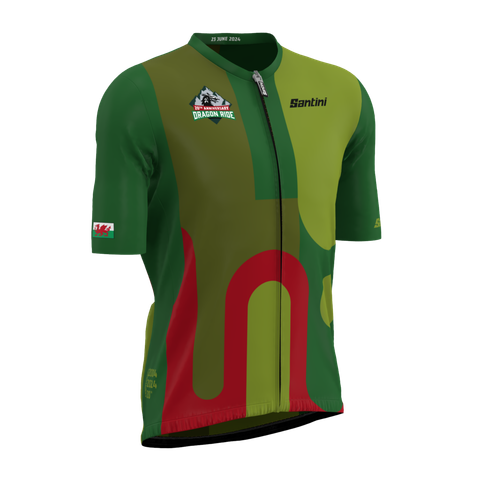 Santini Santini 20ᵗʰ Anniversary Dragon Ride Bisiklet Forması GF94075C24DRA - YEŞİL / L