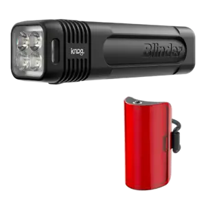 Knog KNOG Blinder Pro 900 + Cobber Mid Rear Twinpack Verlichtingsset Zwart