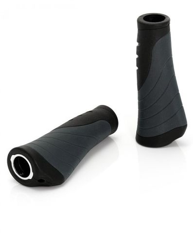 XLC XLC Griffe Ergonomic GR-S04 135/92mm, schwarz/grau