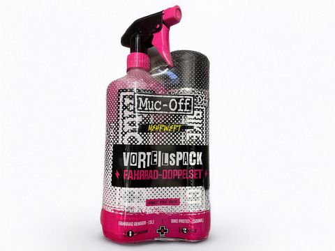 Muc Off Muc-Off Fahrrad Vorteilspack, Bike Cleaner + Bike Spray - pink - Größe SET