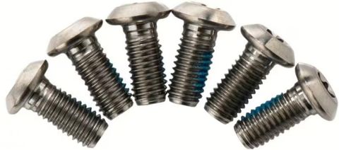 TRP TRP Titanschraubenset Torx M6x10 - leichtes Titanschrauben-Set für Bremsscheiben