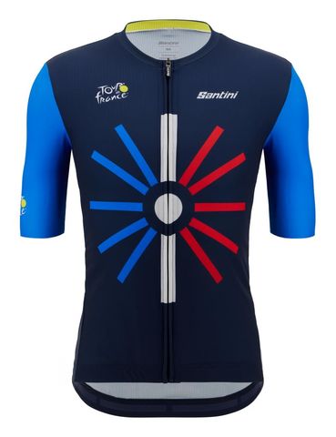 Santini Santini Tour De France Trionfo Erkek Bisiklet Forması RE94075CTRION3TDF