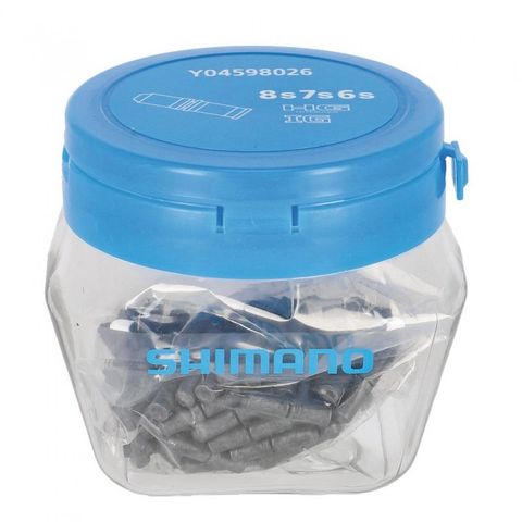 Shimano Shimano Kettennietstift 6/7/8-fach 100er Pack - Präzise Ersatz-Kettenniete für Werkstatt und Vielschrauber