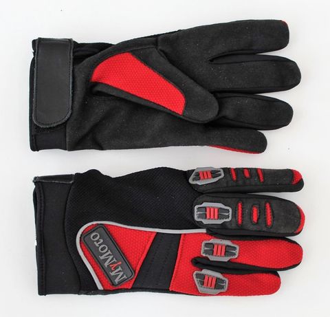 My-moto MyMoto Red Uzun Parmak Motosiklet Eldiveni
