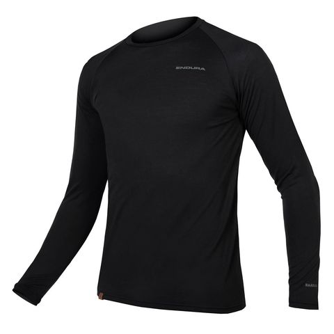 Endura Endura BaaBaa Blend Baselayer (langarm) - Schwarz S