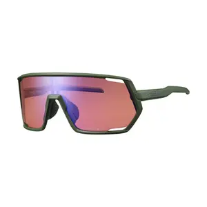Shimano SHIMANO TECHNIUM Sport Zonnebril Donker Olijf Met Ridescape OR Lens