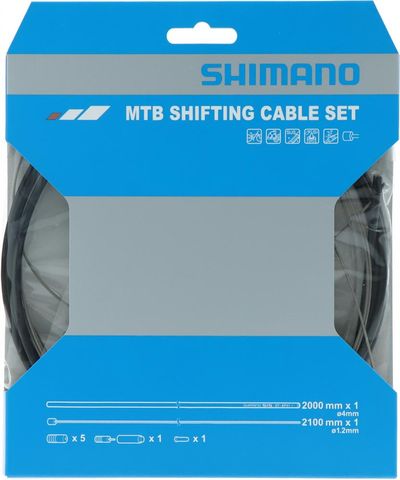 Shimano SHIMANO Schaltzug Set MTB Edelstahl Schaltzug - 2000 mm