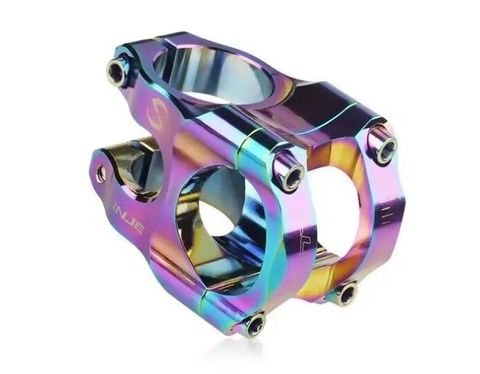 Lunje Lunje 31.8x35mm Alüminyum Gidon Boğazı Rainbow