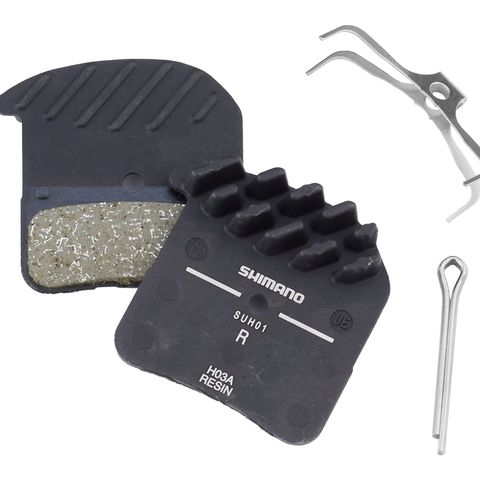 Shimano Shimano H03A-RF Resin schijfremblokken met koelribben voor XT/Saint/Zee