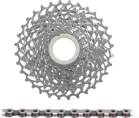 Sram SRAM Force PG-1170 Kassette + PC-1170 Kette 11-fach Verschleißset silver 114 11-36