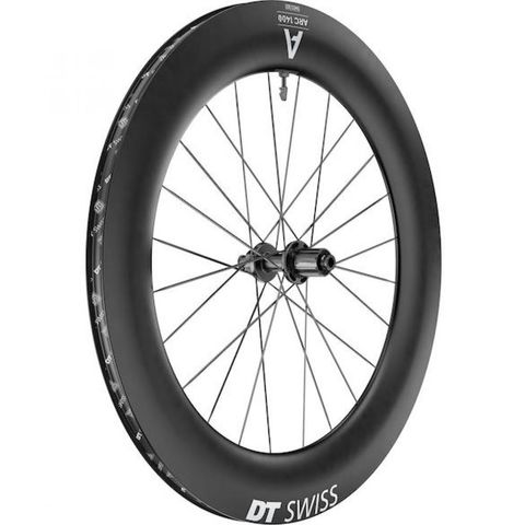 DT Swiss DT Swiss Laufrad ARC 1400 Dicut 85 622 x 22 mm Schwarz - aerodynamisches Carbon-Laufrad für Rennräder - Laufräder Road Disc