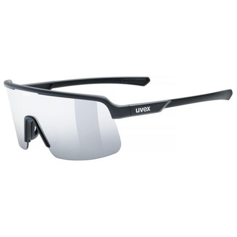 Uvex uvex Dyrt Black Matt - Mirror Silver Sonnenbrille, Einheitsgröße