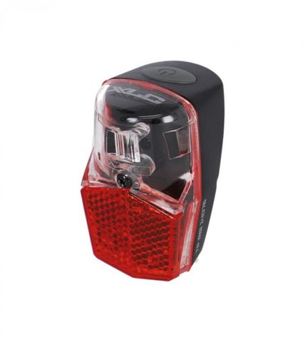 XLC XLC CL-E52 LED-Rücklicht für Schutzblechmontage, batteriebetrieben, schwarz/rot, EAN 4055149366223, StVZO-zugelassen, inklusive 2 AAA-Batterien