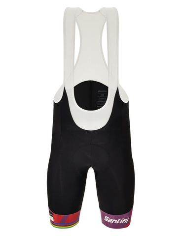Santini Santini UCI Wollongong Askılı Kadın Bisiklet Taytı EC1075GITR1WL22 - SİYAH / XL
