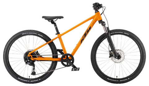 Ktm KTM Wild Speed Disc 24 - 24 Zoll - Diamant - 2026 - Fresh Orange Matt (Black)