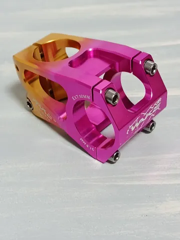 Wake WAKE ALÜMİNYUM PEMBE ALTIN CNC GİDON BOĞAZI ÇİFT RENK 31.8MM 28.6MM 50MM