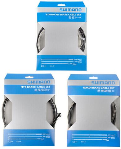 Shimano Shimano remkabel zwart Road-roestvrij staal