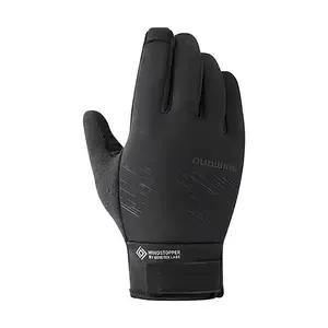Shimano SHIMANO Windstopper Insulated Handschoenen Zwart Heren
