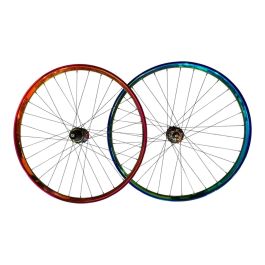 Tw DACHENG 26/27.5/29 Jant Rainbow Jant Çemberi + Rainbow Göbek Setli Jant Seti (Yüksek Hub sesli / Özel üretim)