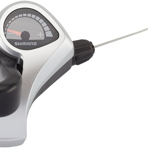 Shimano Shimano Tourney SL-TX50 duimschakelaar 3-voudig links Frictie zilver/zwart