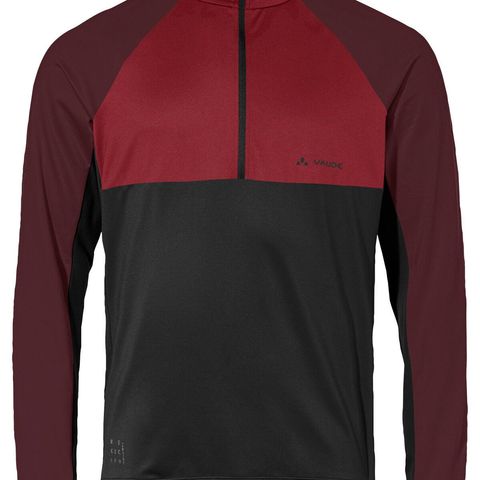 VAUDE VAUDE Qimsa Halfzip LS Shirt Heren karmijn S