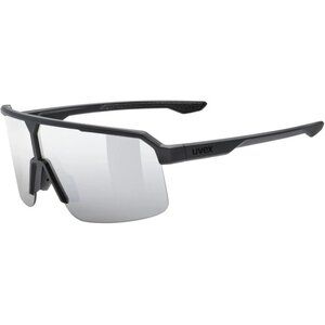 Uvex UVEX Ramp Sport Zonnebril Mat Zwart met Mirror Silver Lens