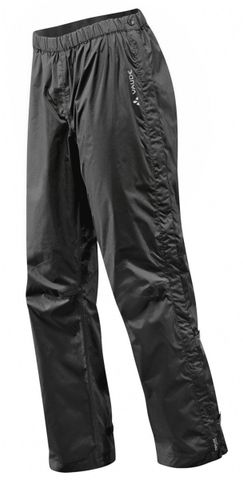 VAUDE Vaude Herren Fluid Full-zip II S/S Regenhose - 2026 - black - Größe XXL-Short