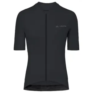 VAUDE VAUDE Furka FZ Tricot III Fietsshirt Korte Mouwen Zwart Dames XS