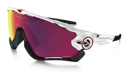 Oakley OAKLEY Jawbreaker Sport Zonnebril Prizm Road Lens Wit