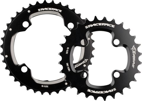 Race Face Race Face Turbine Kettenblatt-Set, 11-fach, 4-Arm black 36 Z