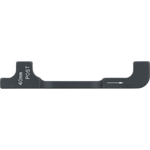Sram SRAM Scheibenbremsadapter für 220 mm Scheibe schwarz Postmount PM 8" auf PM