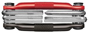 Crankbrothers CRANKBROTHERS M5 Minitool Zwart/Rood