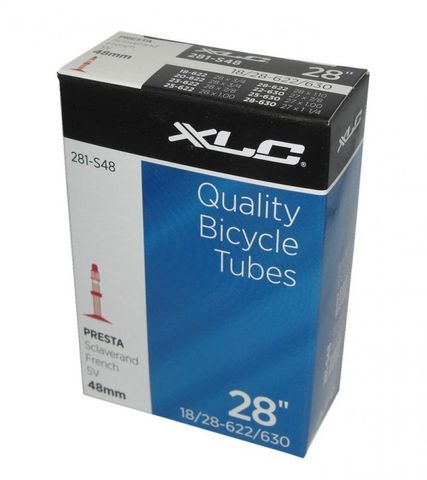 XLC XLC Fahrradschlauch 700x18/28C 18/28-622/630 SV 48 mm