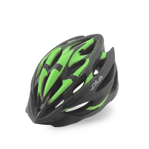 Plus Plus Bisiklet Kask Işıklı Yeşil / Bisiklet