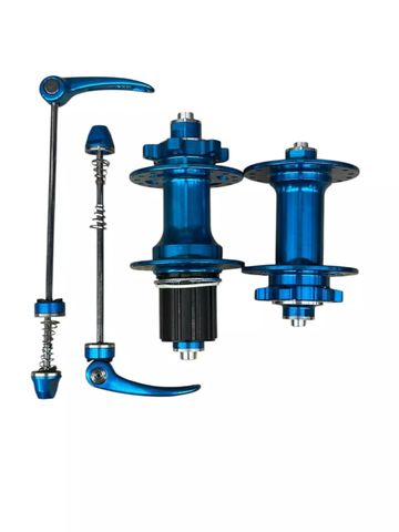 Forte-gt Forte GT Hub Sesli Ön Arka Göbek Seti Mavi XYBC-680 Mandallı 6 Vida Disk