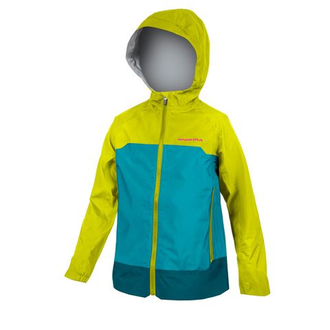 Endura Endura Kinder MT500 JR Wasserdichte Jacke Limettengrün 11-12 Jahre - YL