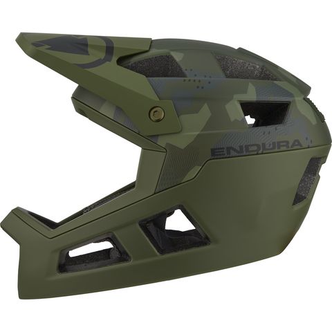 Endura Endura SingleTrack Youth Full Face Helm olive green 51 - 56 cm