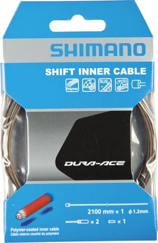Shimano SHIMANO Schaltzug DURA-ACE polymerbeschichtet Schaltzug - Reibungsarmer Zug für Präzisionsschaltungen